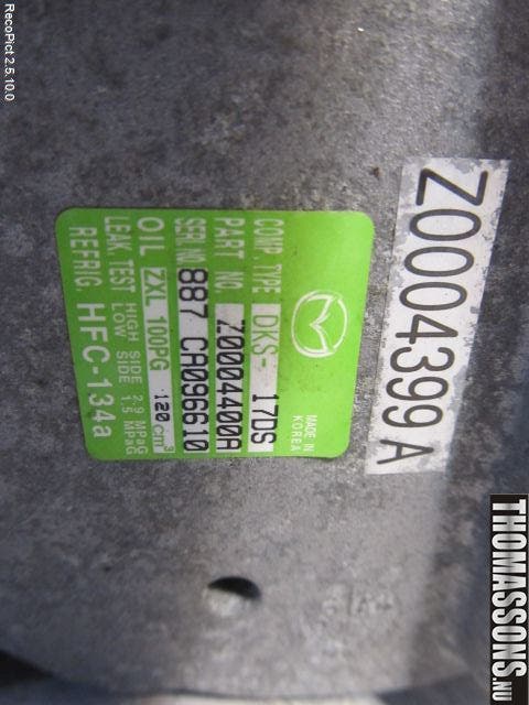 Mazda 6 08-13 Ac Kompressor