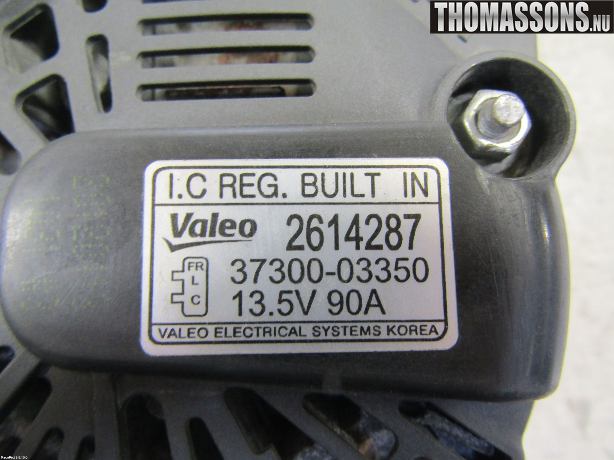 Kia RIO 12-16 Generator