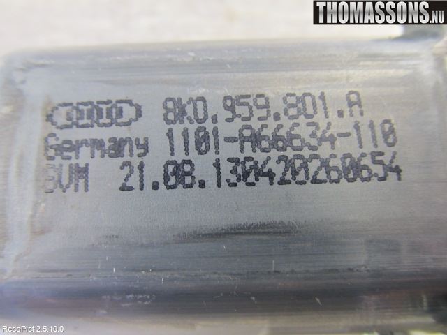 Audi A4 12-15 Fönsterhissmotor