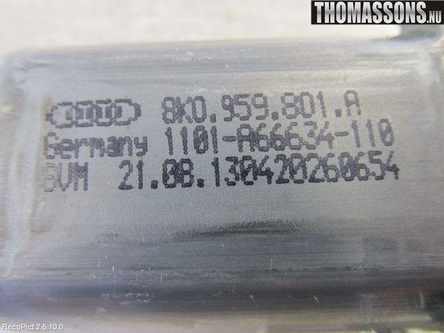 Audi A4 12-15 Fönsterhissmotor