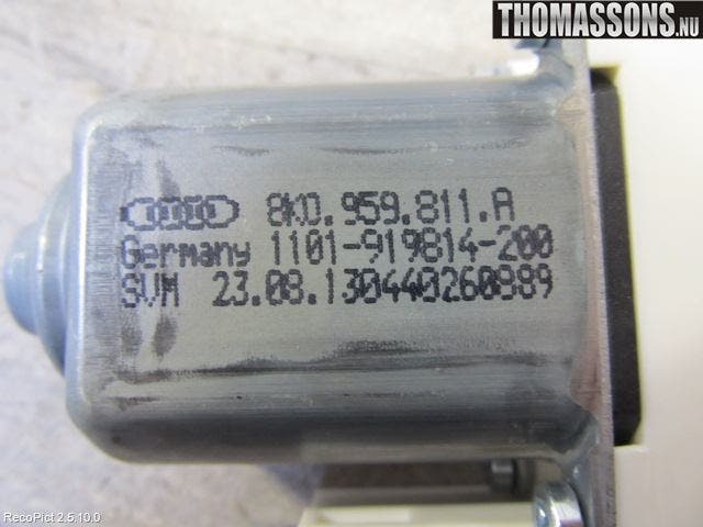 Audi A4 12-15 Fönsterhissmotor