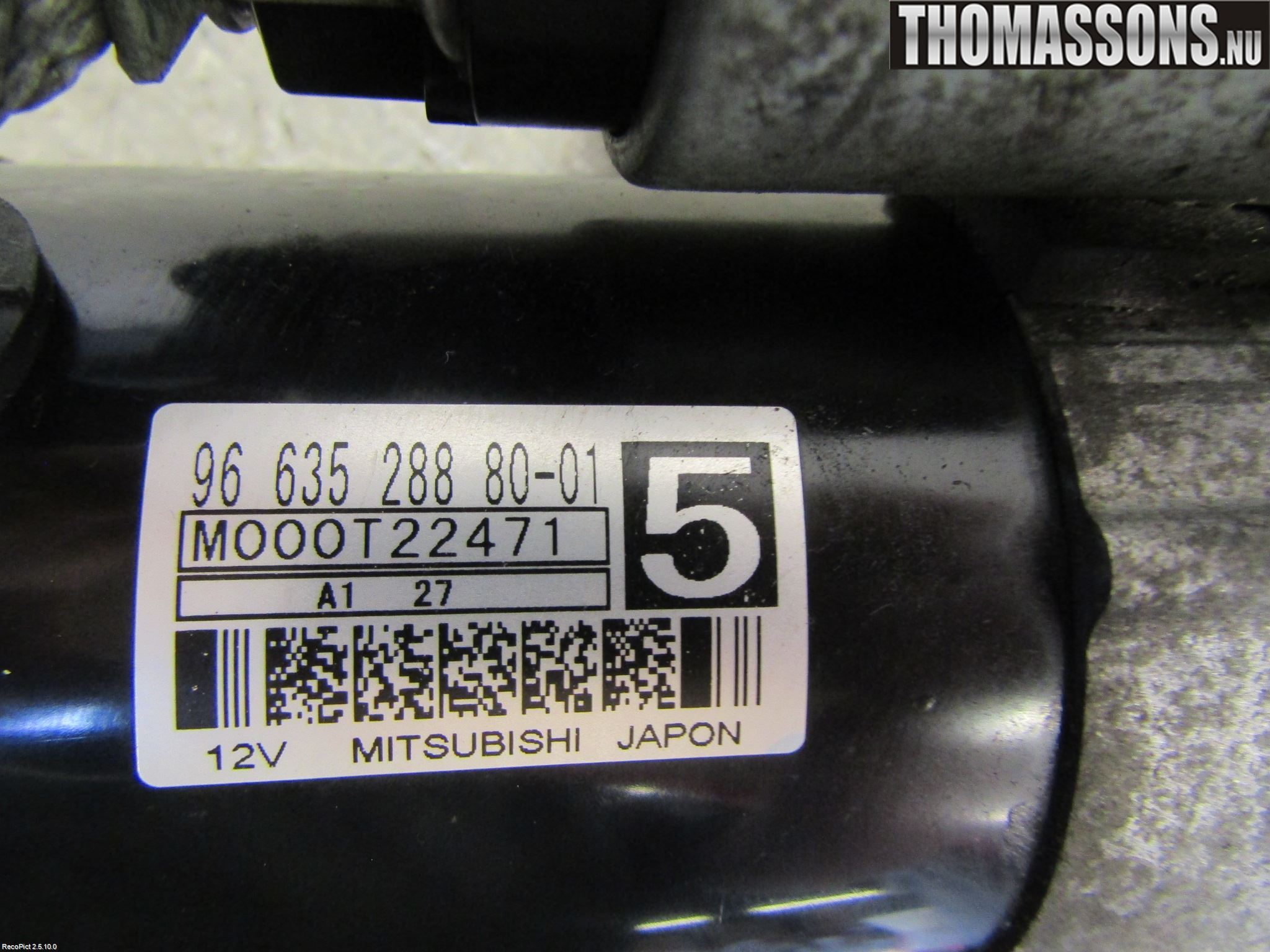 Citroen C3 10-17 Startmotor Diesel