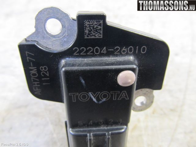Toyota YARIS XP90 06-11 Injluftmassamätare