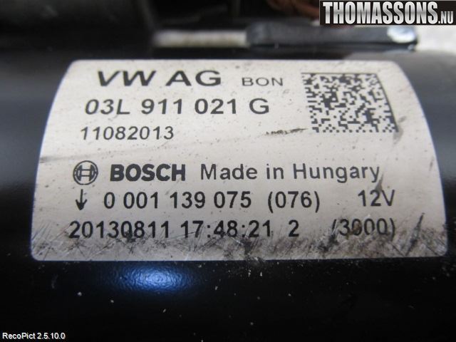 Audi A4 12-15 Startmotor Diesel