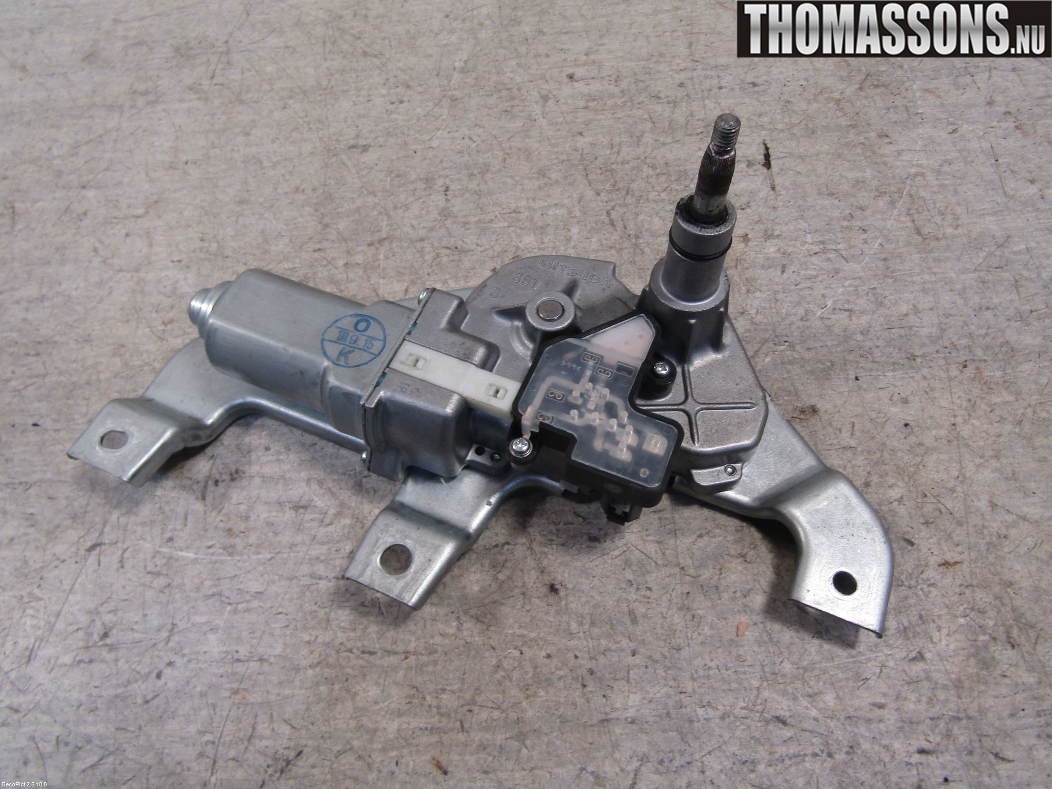 Opel AGILA B 08-15 Torkarmotor Baklucka