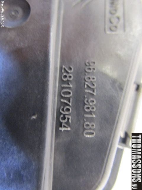 Ford FIESTA 09-12 Injspjällhus