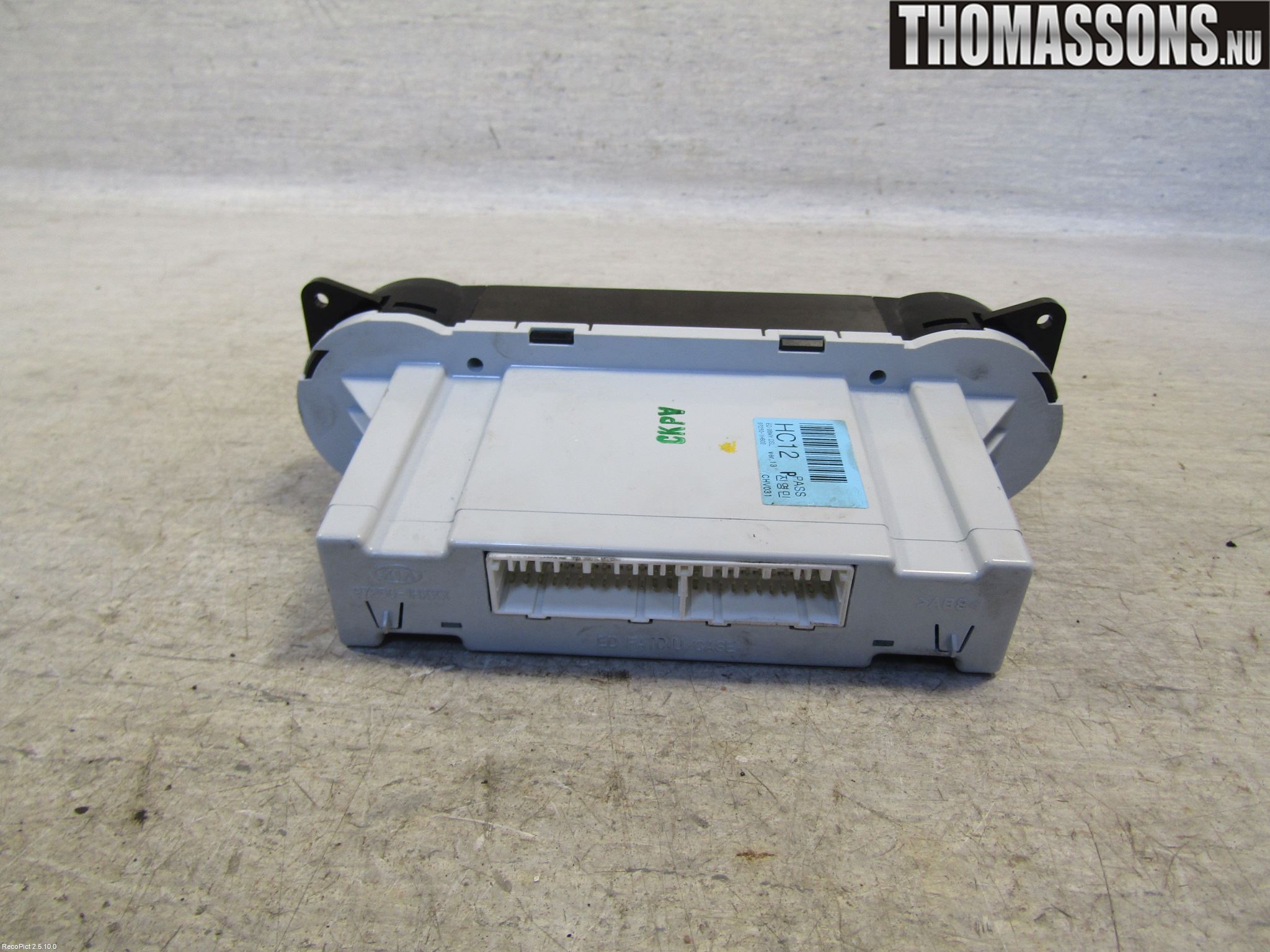 Kia CEED 06-12 Ac Styrenhet Ac Manöveren