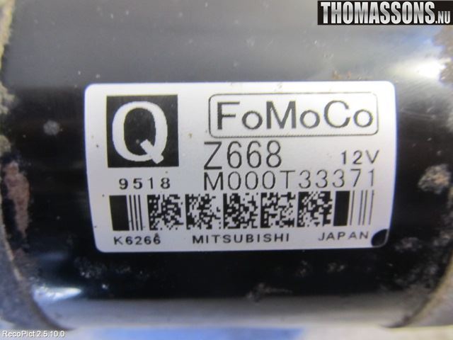 Mazda 3 II 09-13 Startmotor