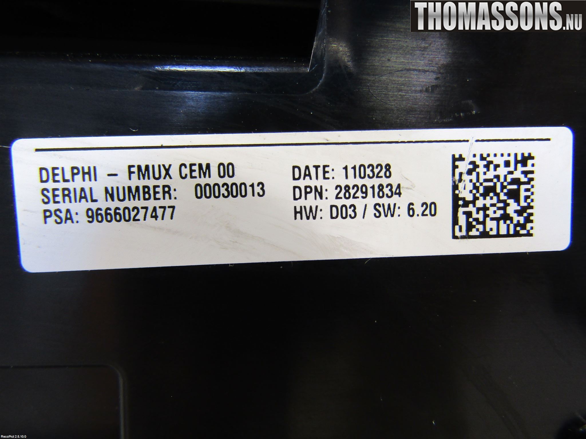 Citroen C4 II 11-18 Ac Styrenhet Ac Manöveren