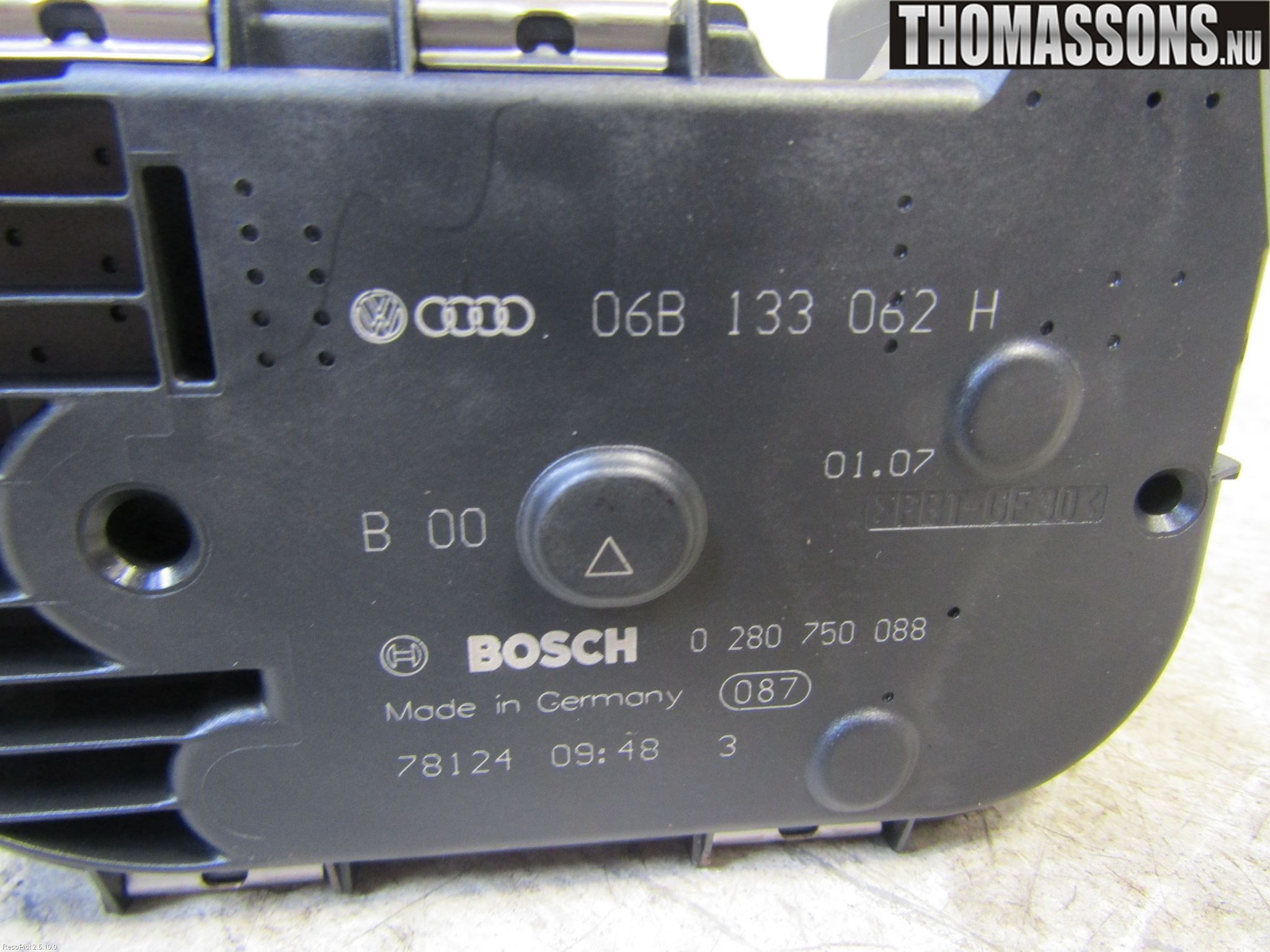 Audi A4/S4 05-07 Injspjällhus