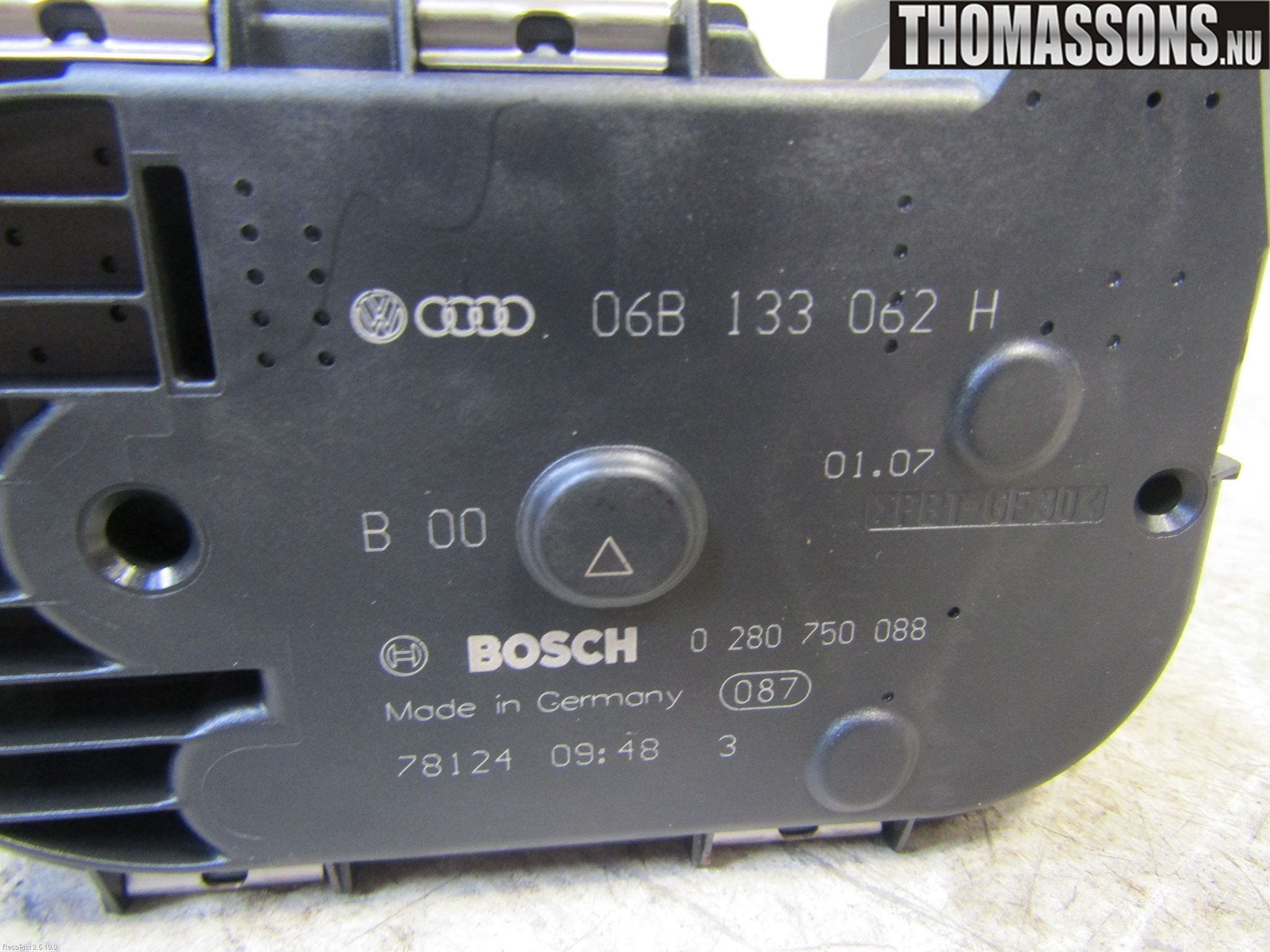 Audi A4/S4 05-07 Injspjällhus