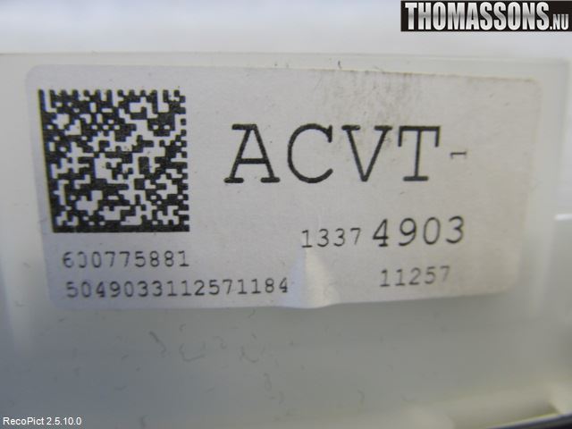 Opel ASTRA J 10-15 Instrument Komb