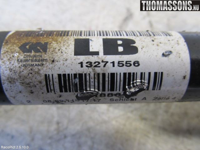 Opel ASTRA J 10-15 Drivaxel Fram Höger