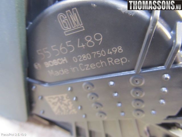 Opel ASTRA J 10-15 Injspjällhus