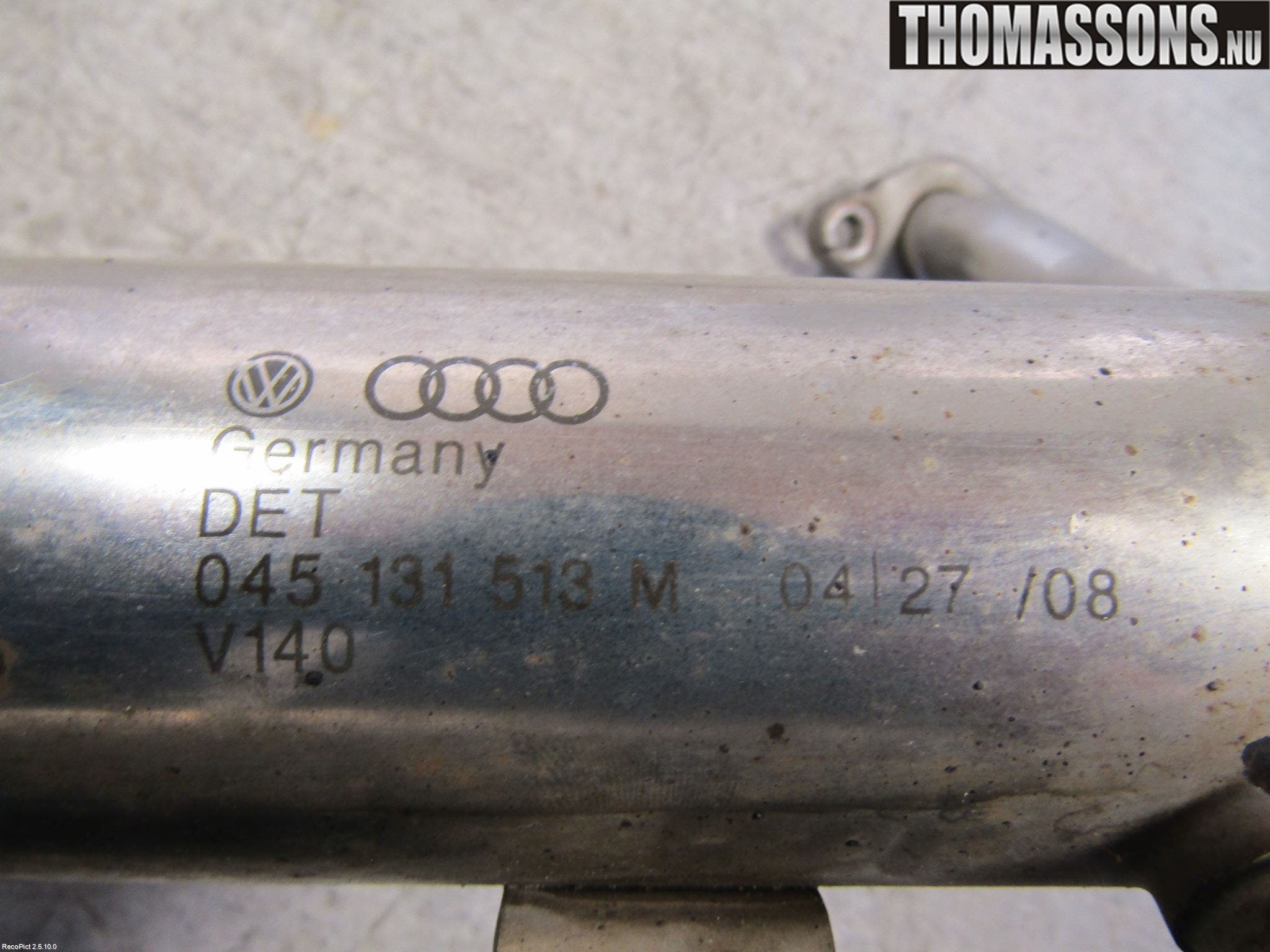 Skoda FABIA 07-14 Avgaskylare