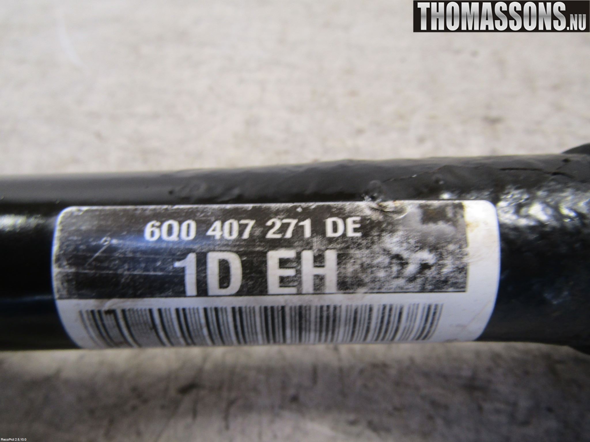 Skoda FABIA 07-14 Drivaxel Fram Vänster