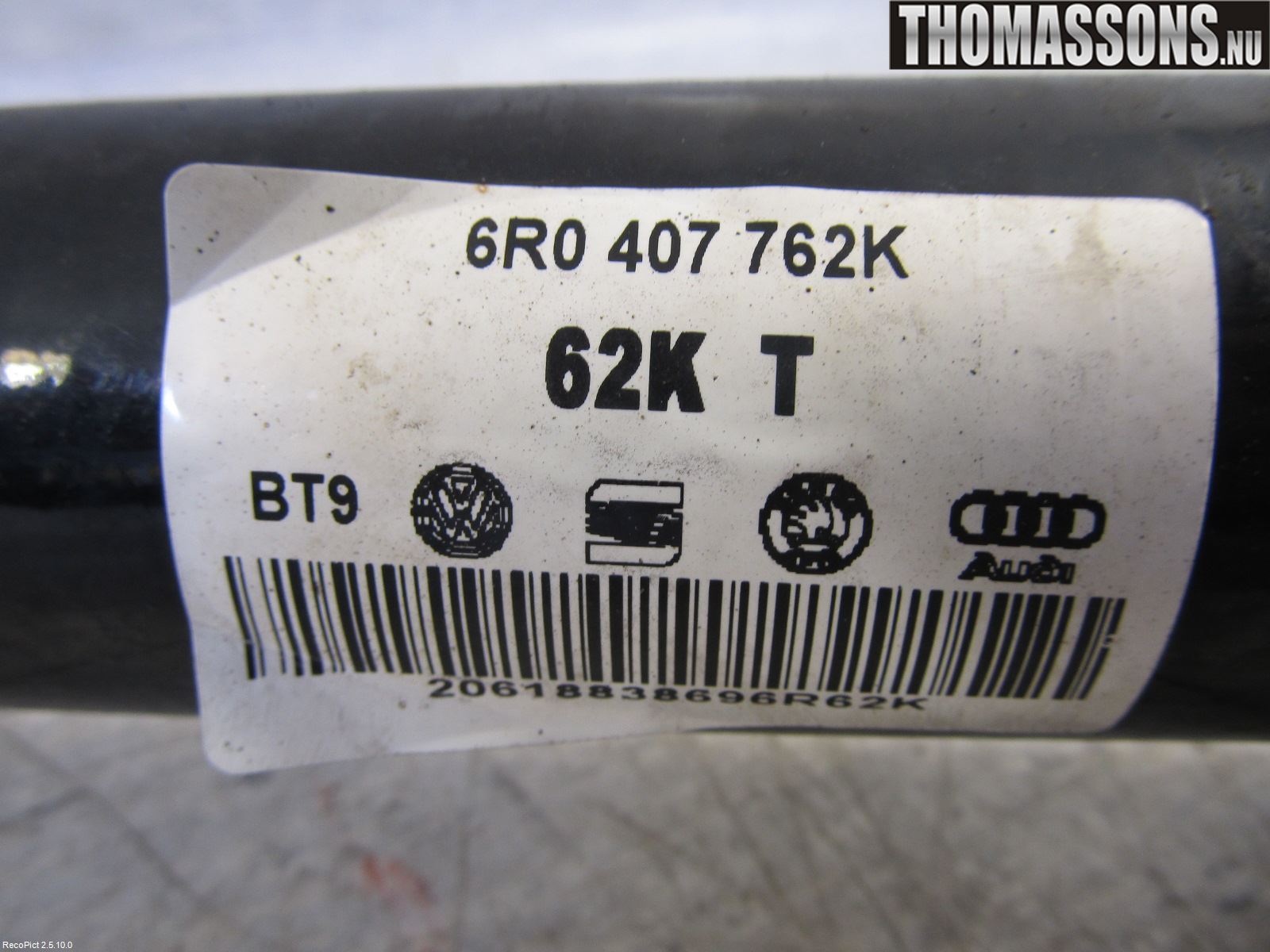 Seat IBIZA IV 08-16 Drivaxel Fram Höger