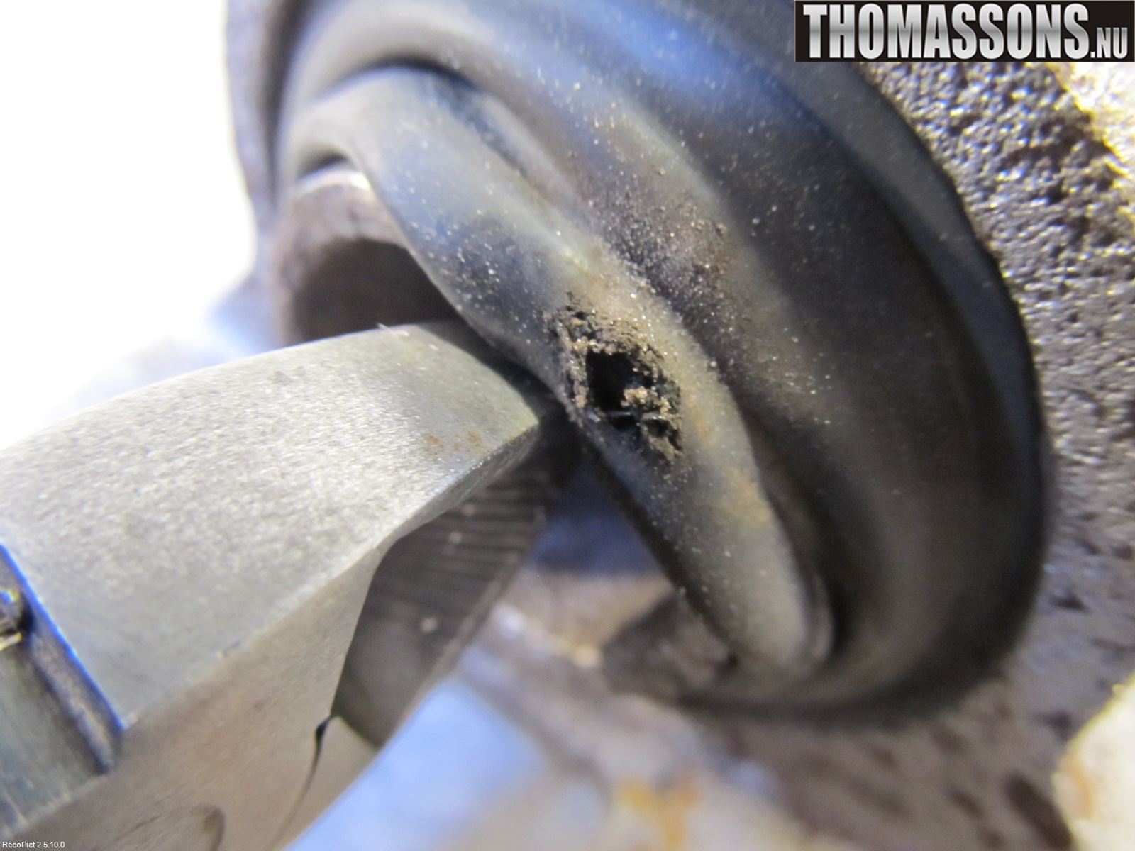 Nissan X-TRAIL 08-14 Bromsok Bak Höger