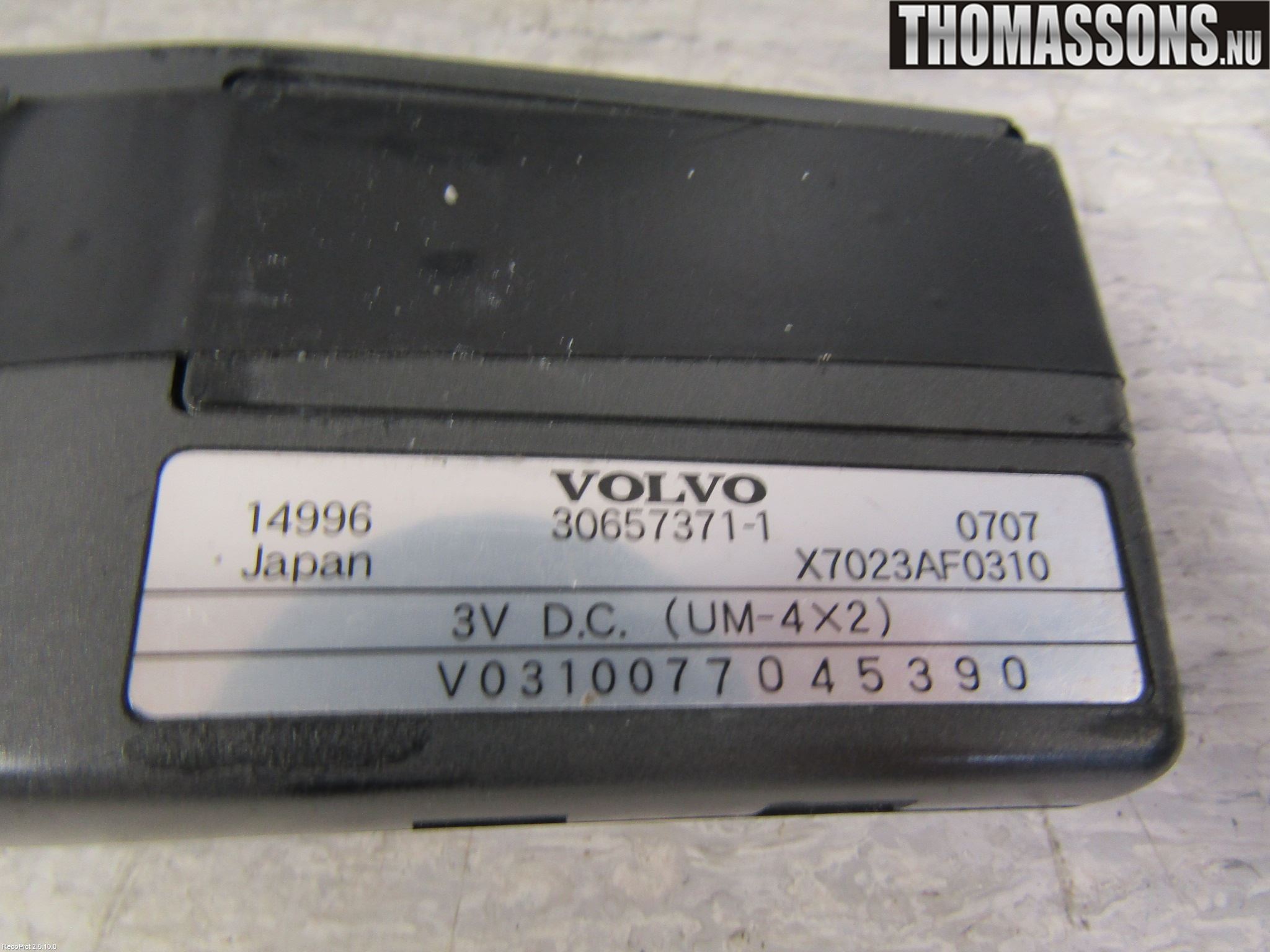 Volvo V70 08-13 Gps Navigator