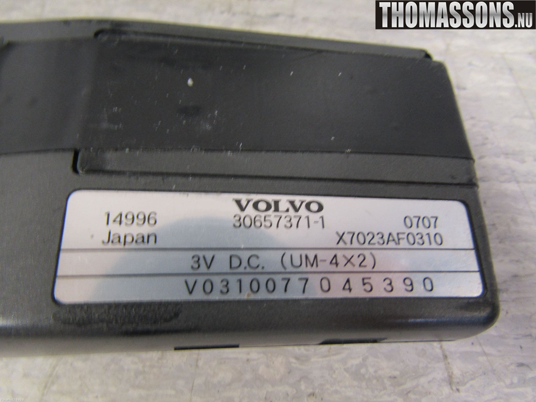 Volvo V70 08-13 Gps Navigator