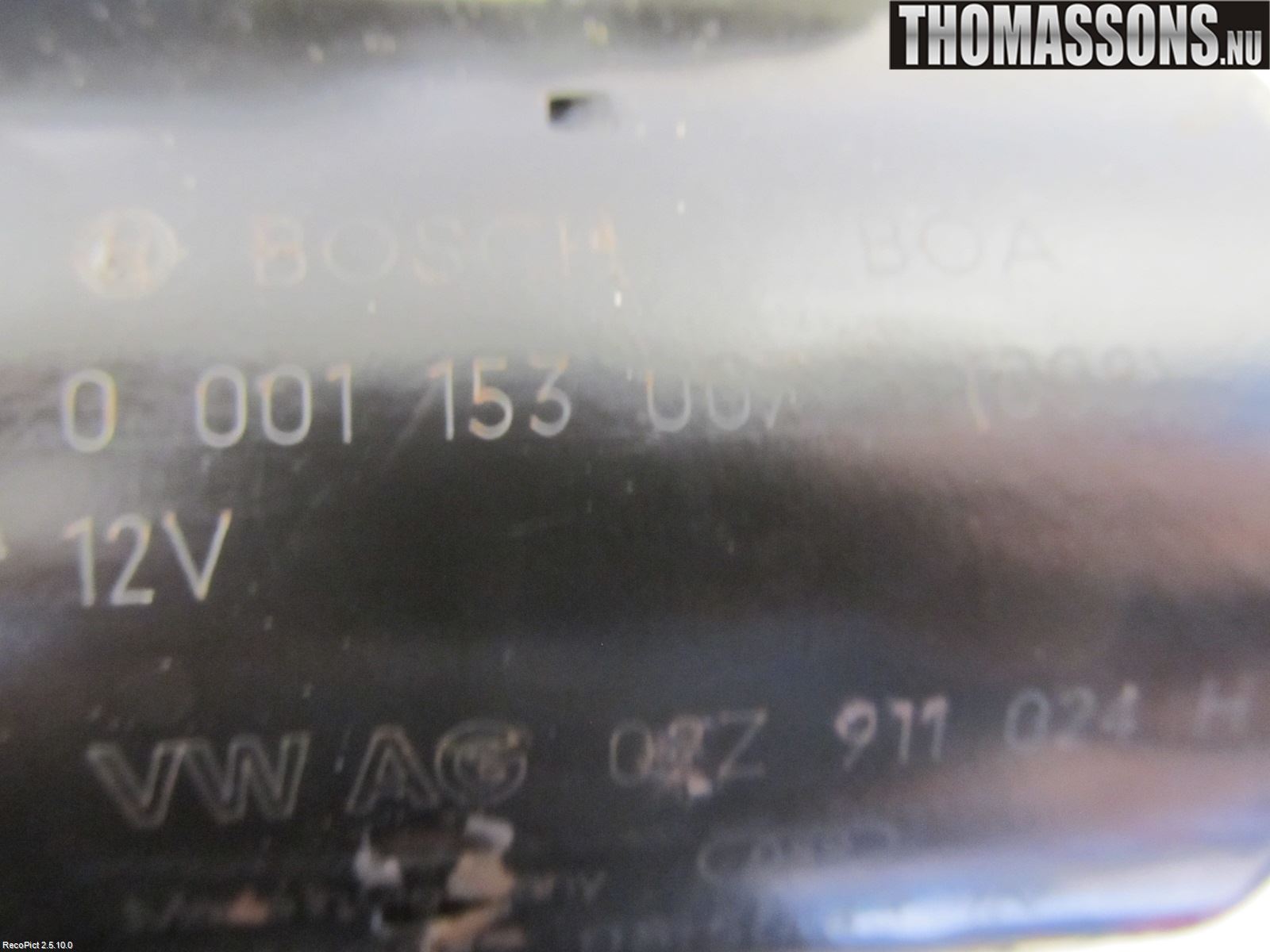 Volkswagen VW PASSAT 05-11 Startmotor Diesel