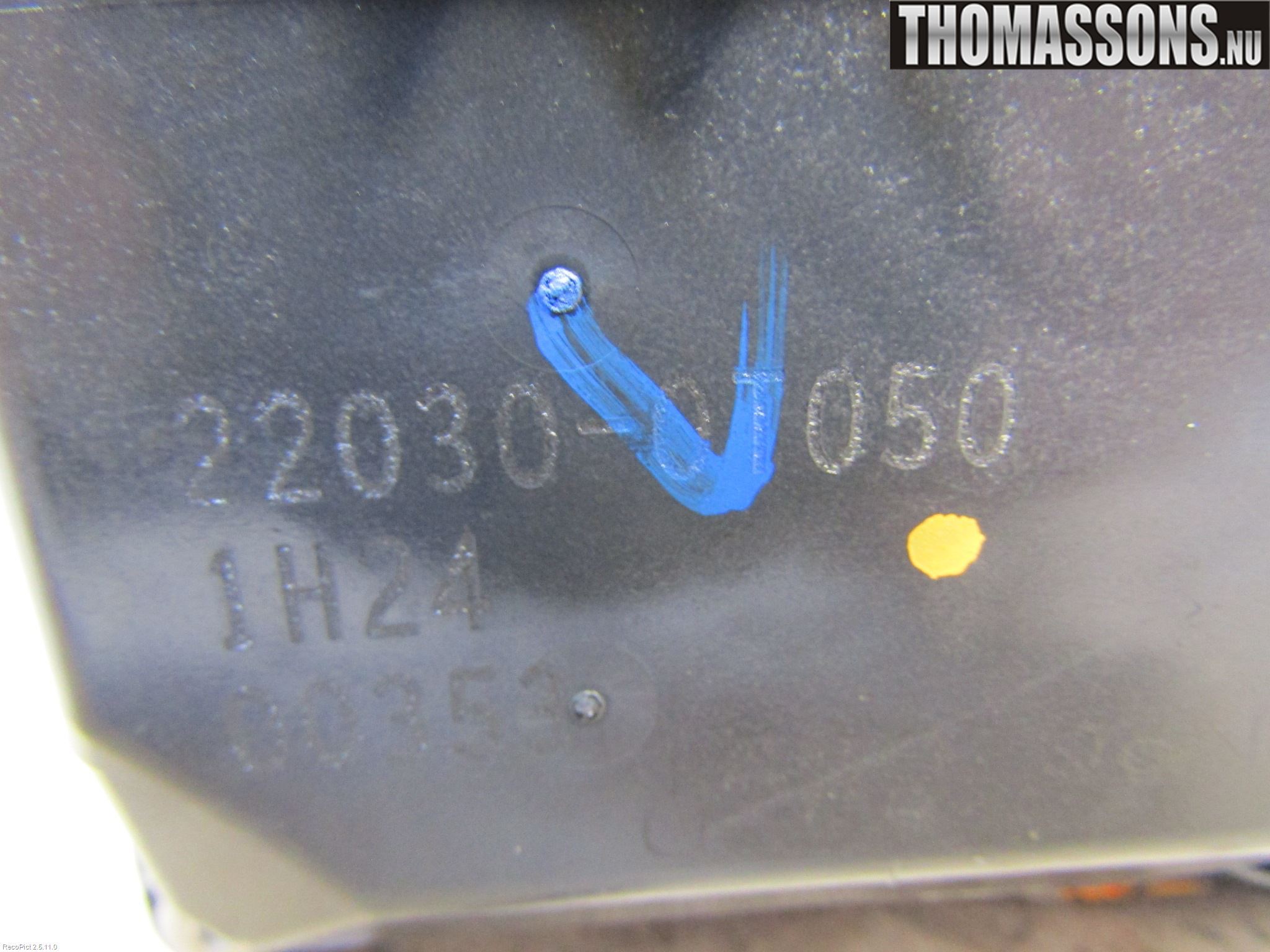 Toyota VERSO 09-18 Injspjällhus