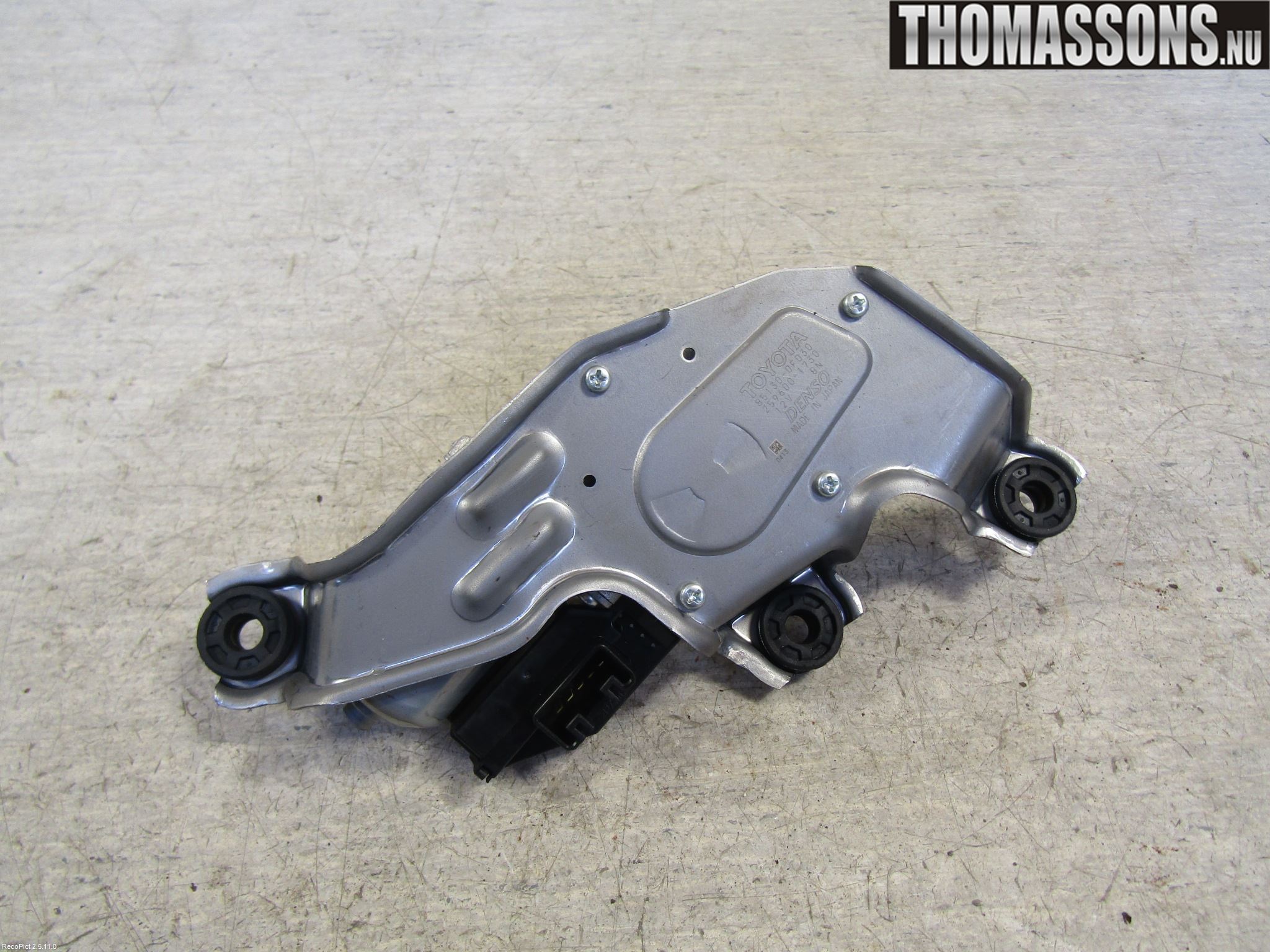 Toyota VERSO 09-18 Torkarmotor Baklucka