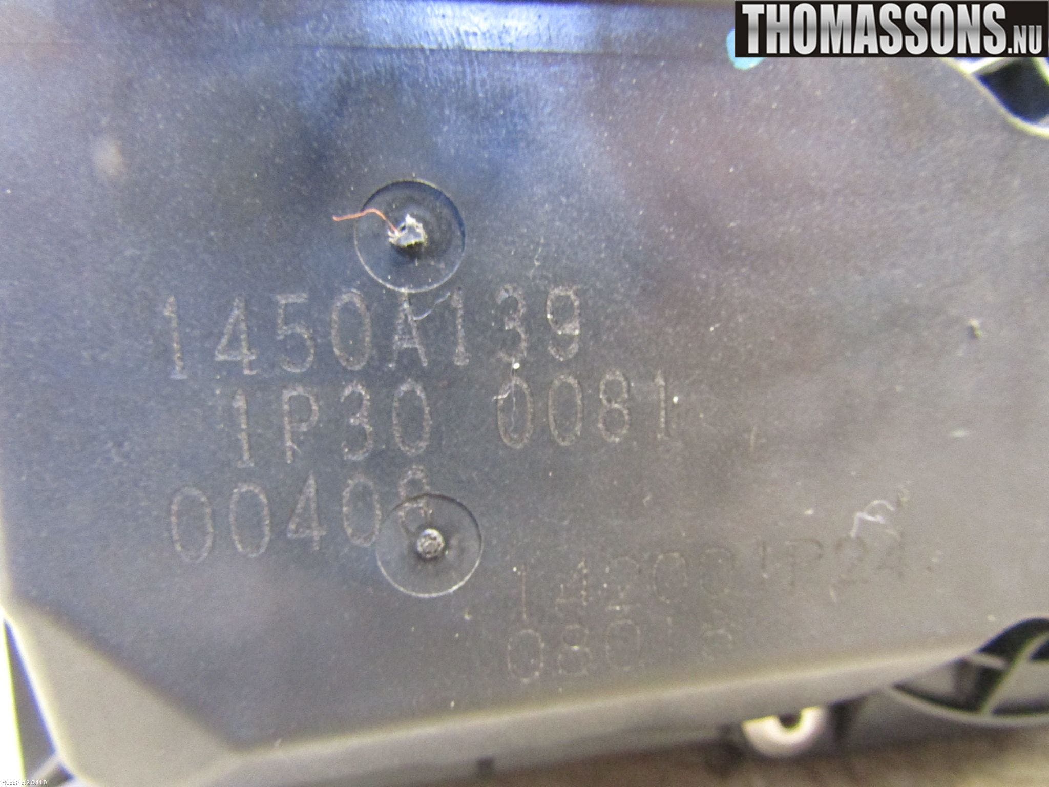 Mitsubishi ASX 10-22 Injspjällhus