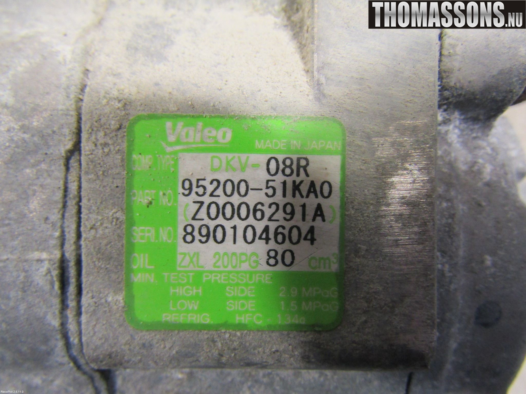 Suzuki SPLASH Ac Kompressor