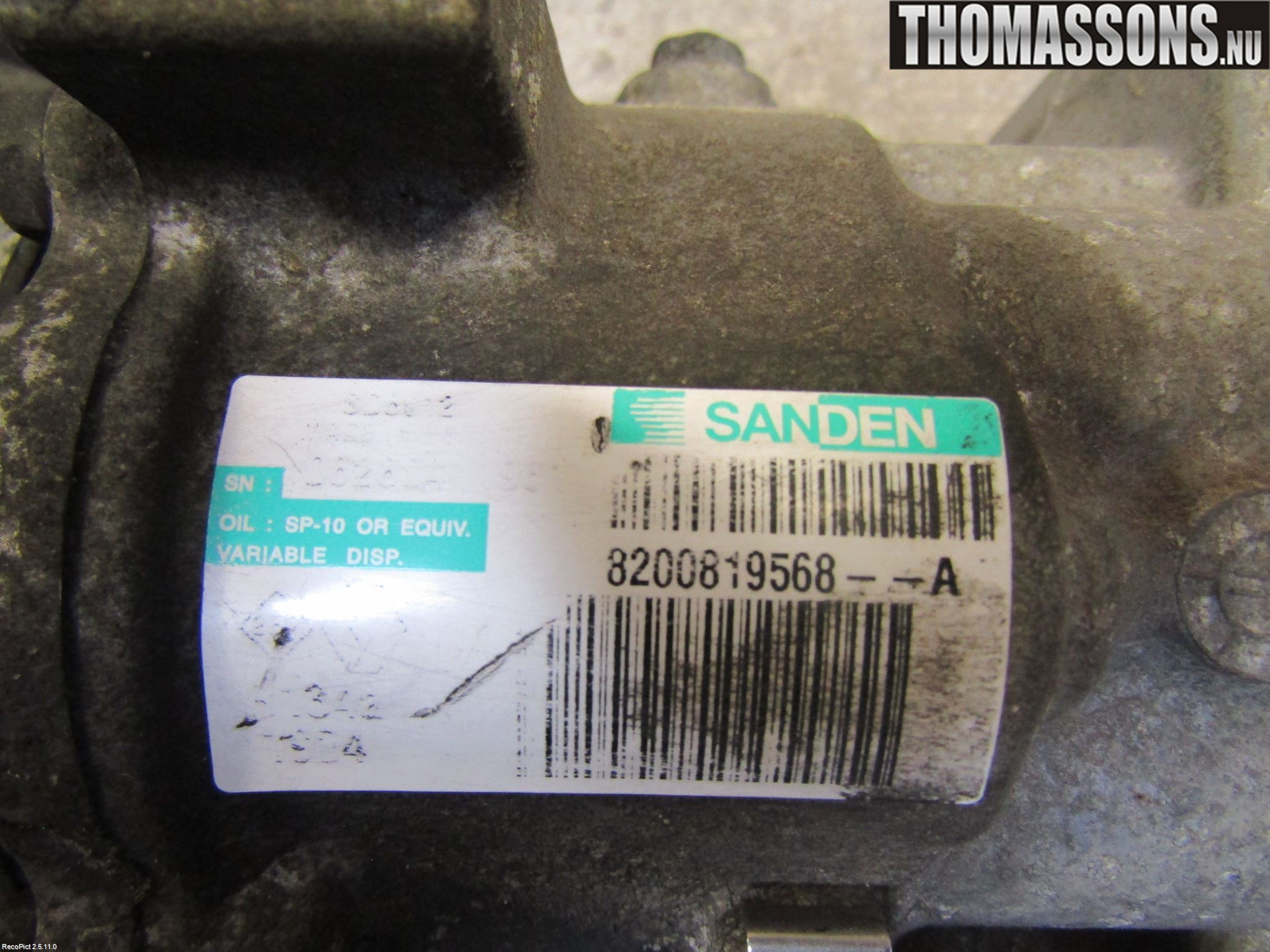 Renault CLIO III  09-12 Ac Kompressor