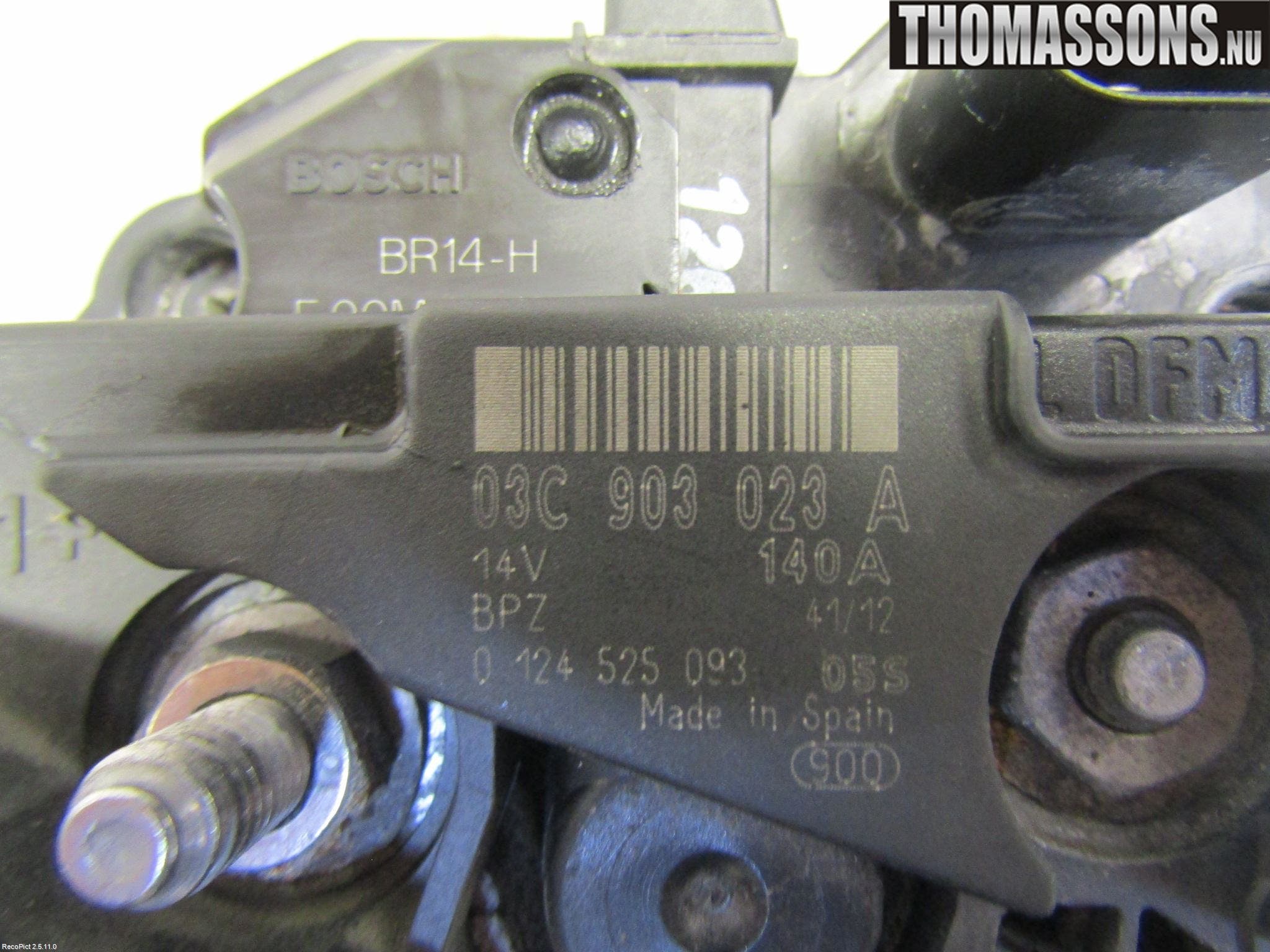 Skoda OCTAVIA (1Z) 05-13 Generator