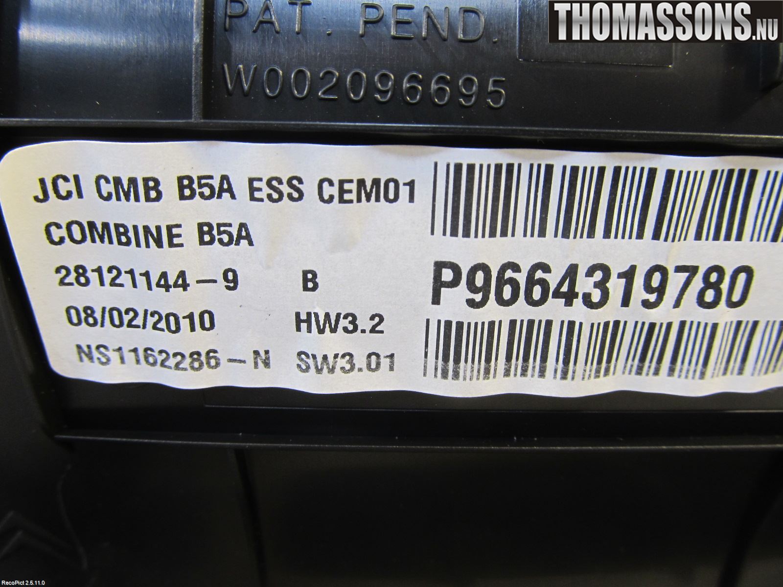 Citroen C4 I   05-10 Instrument Komb