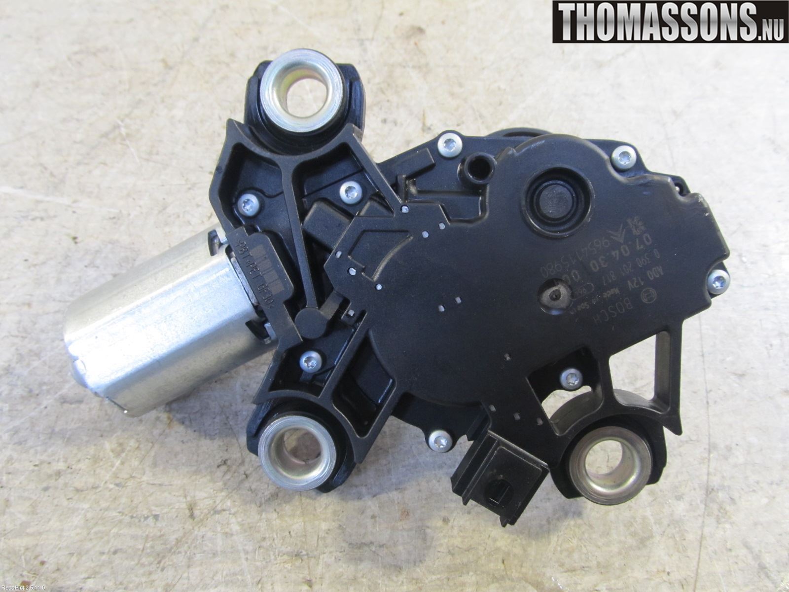 Citroen C4 GRAND PICASSO 07-13 Torkarmotor Baklucka