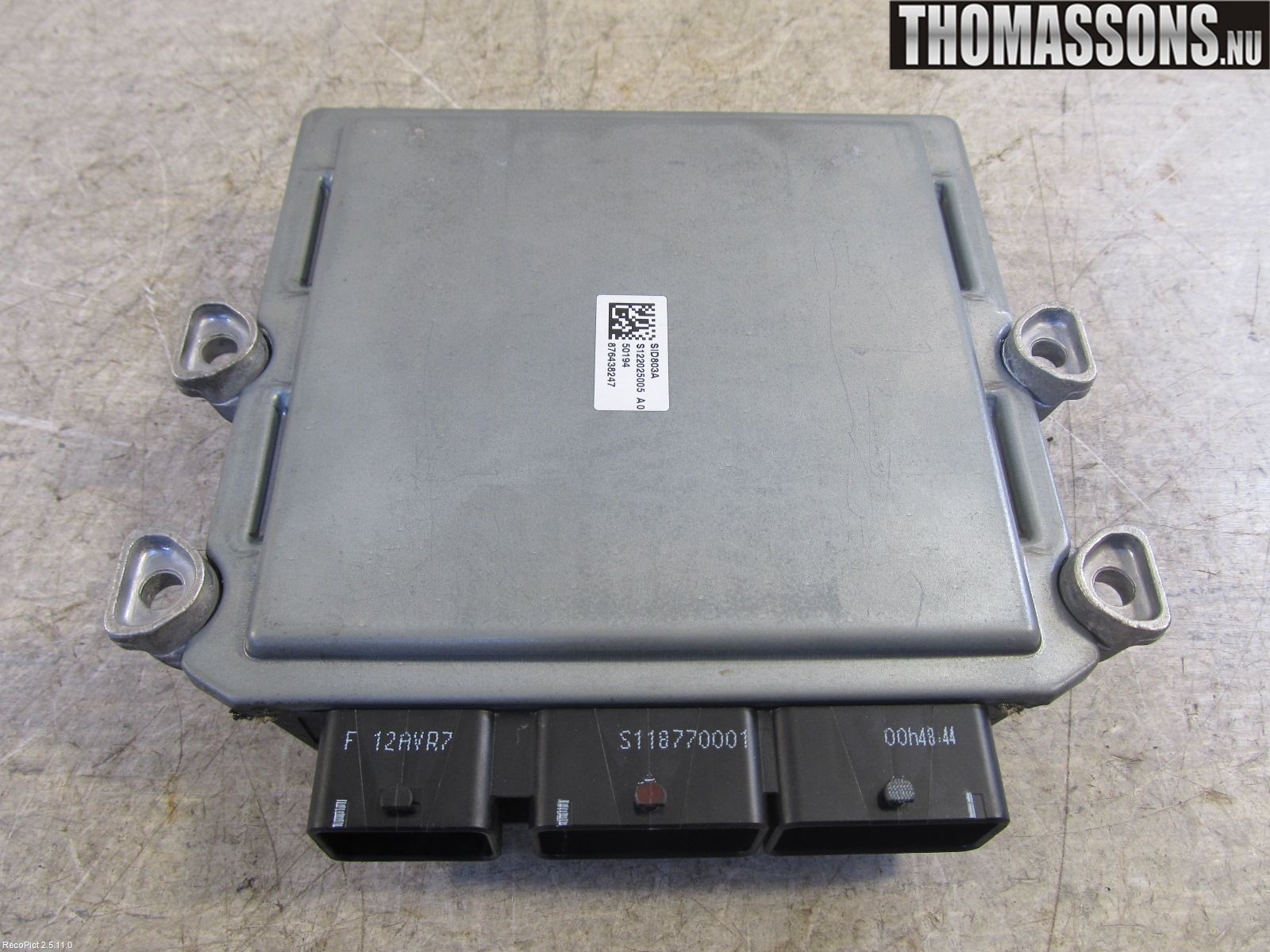 Citroen C4 GRAND PICASSO 07-13 Styrenhet Insprut Bensin