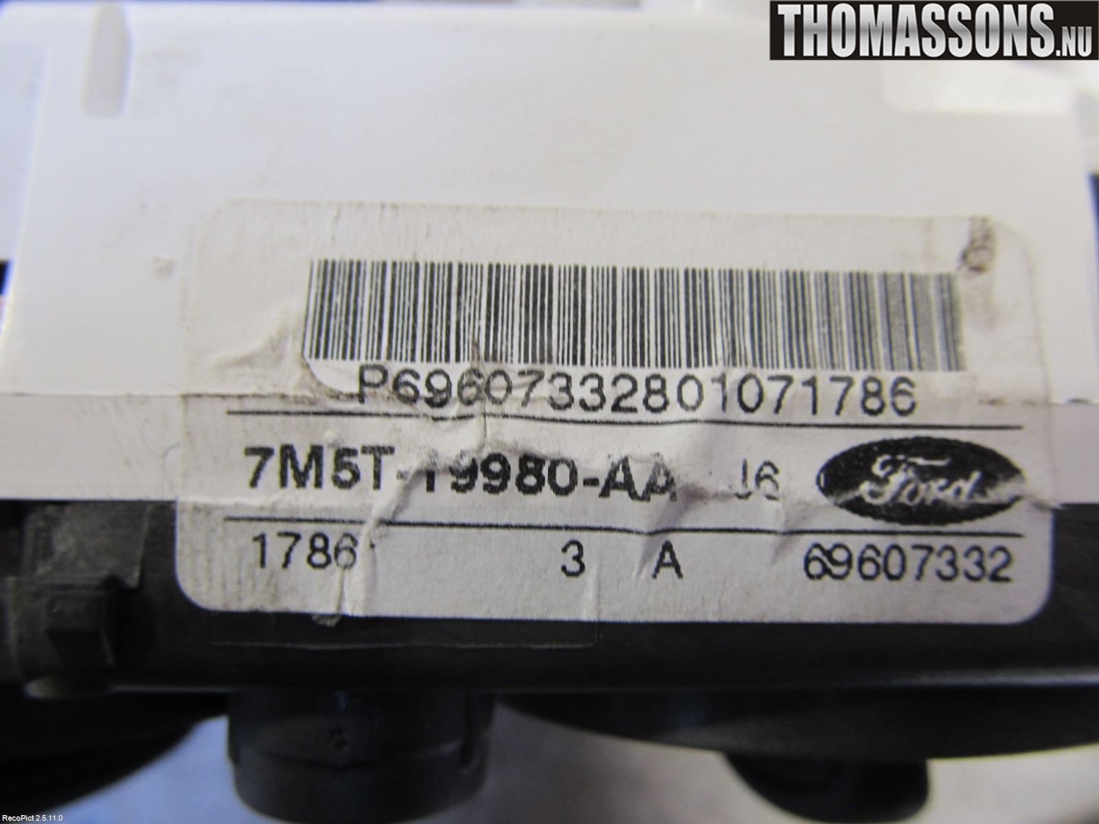 Ford FOCUS 08-11 Ac Styrenhet Ac Manöveren