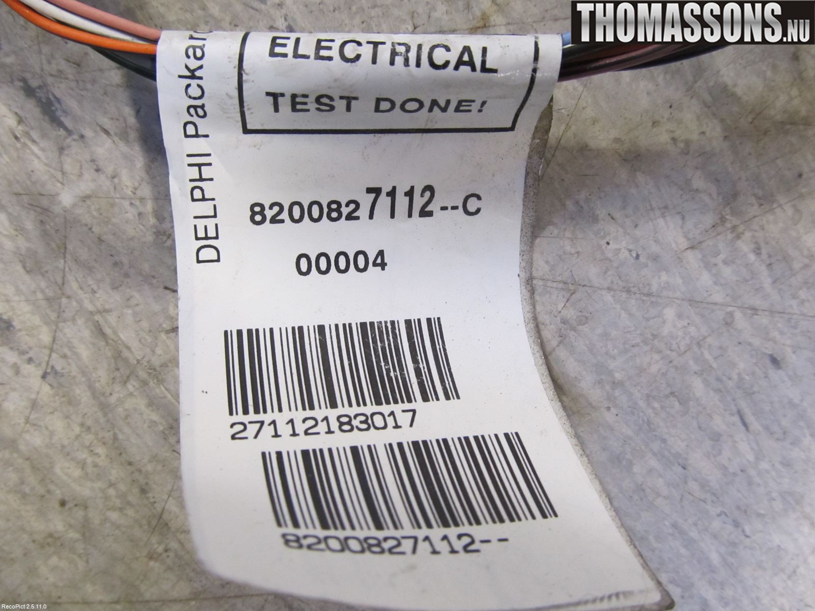 Renault CLIO III  09-12 Parkeringshjälp Backsensor