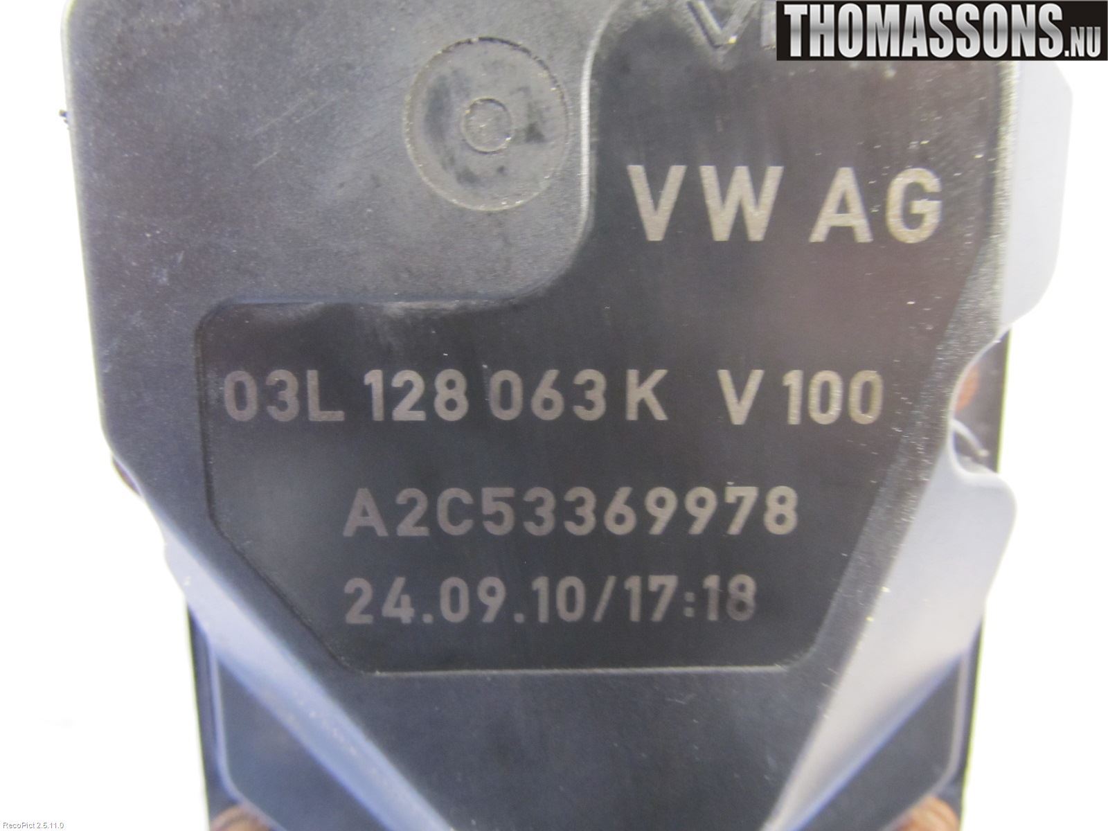 Volkswagen VW SHARAN 11- Injspjällhus