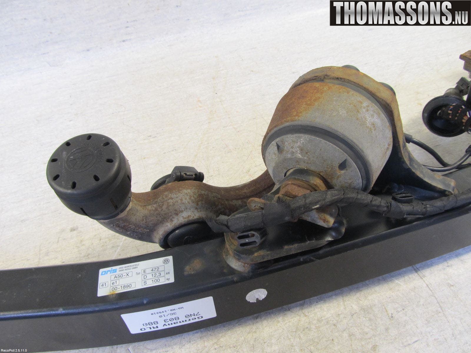 Volkswagen VW SHARAN 11- Dragkrok