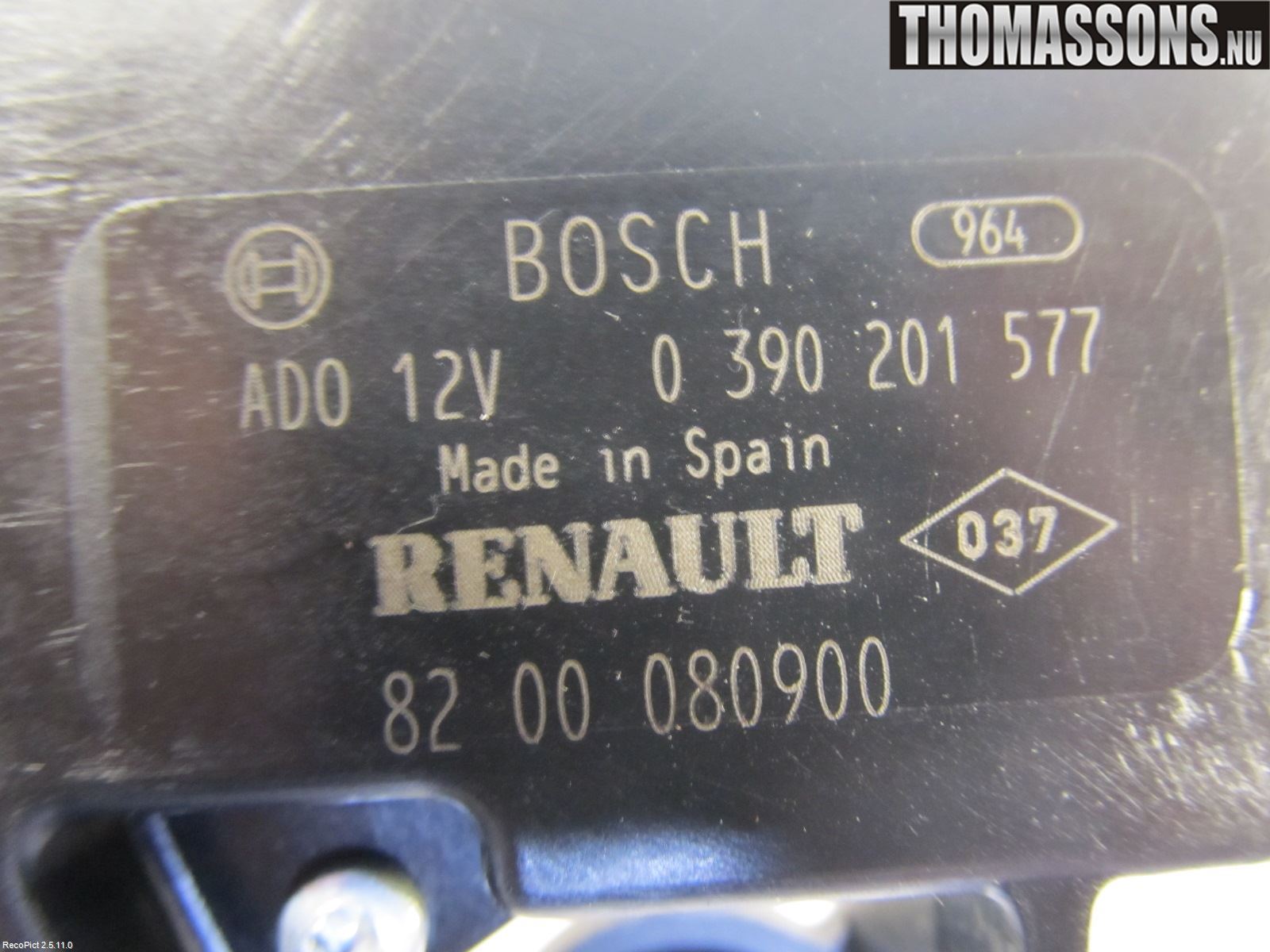 Renault MÉGANE II  06-08 Torkarmotor Baklucka