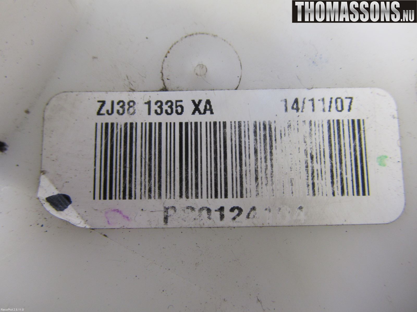 Mazda 2 (DE) 08-15 Bränslepump El