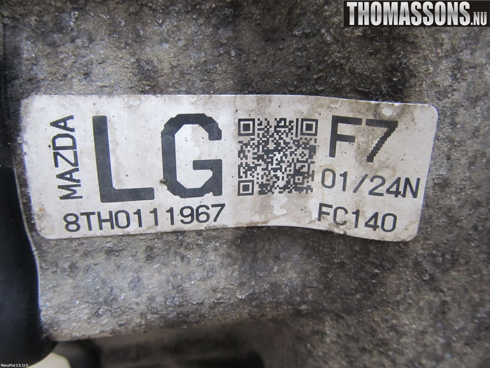 Mazda 2 (DE) 08-15 Växellåda Man 5 Vxl