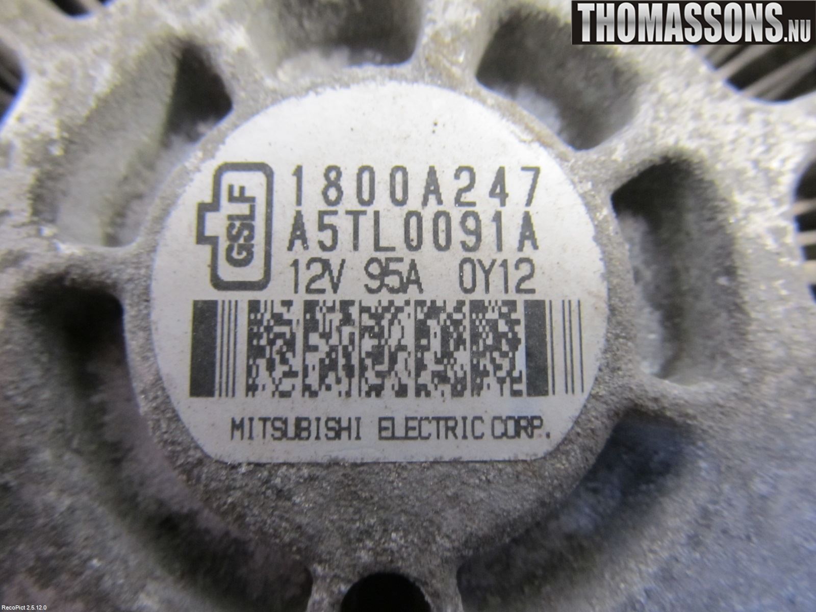 Mitsubishi COLT 09-13 Generator