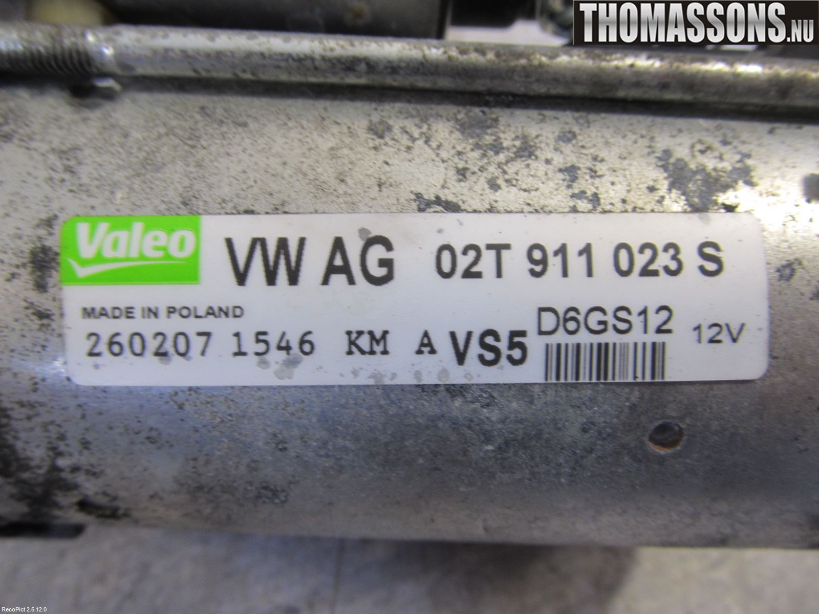 Skoda FABIA 99-07 Startmotor