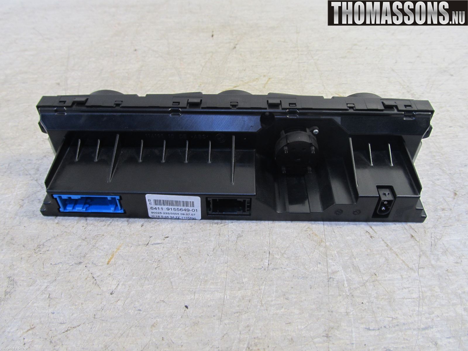 BMW 5 E60/61 Sed/Tou 02-10 Ac Styrenhet Ac Manöveren