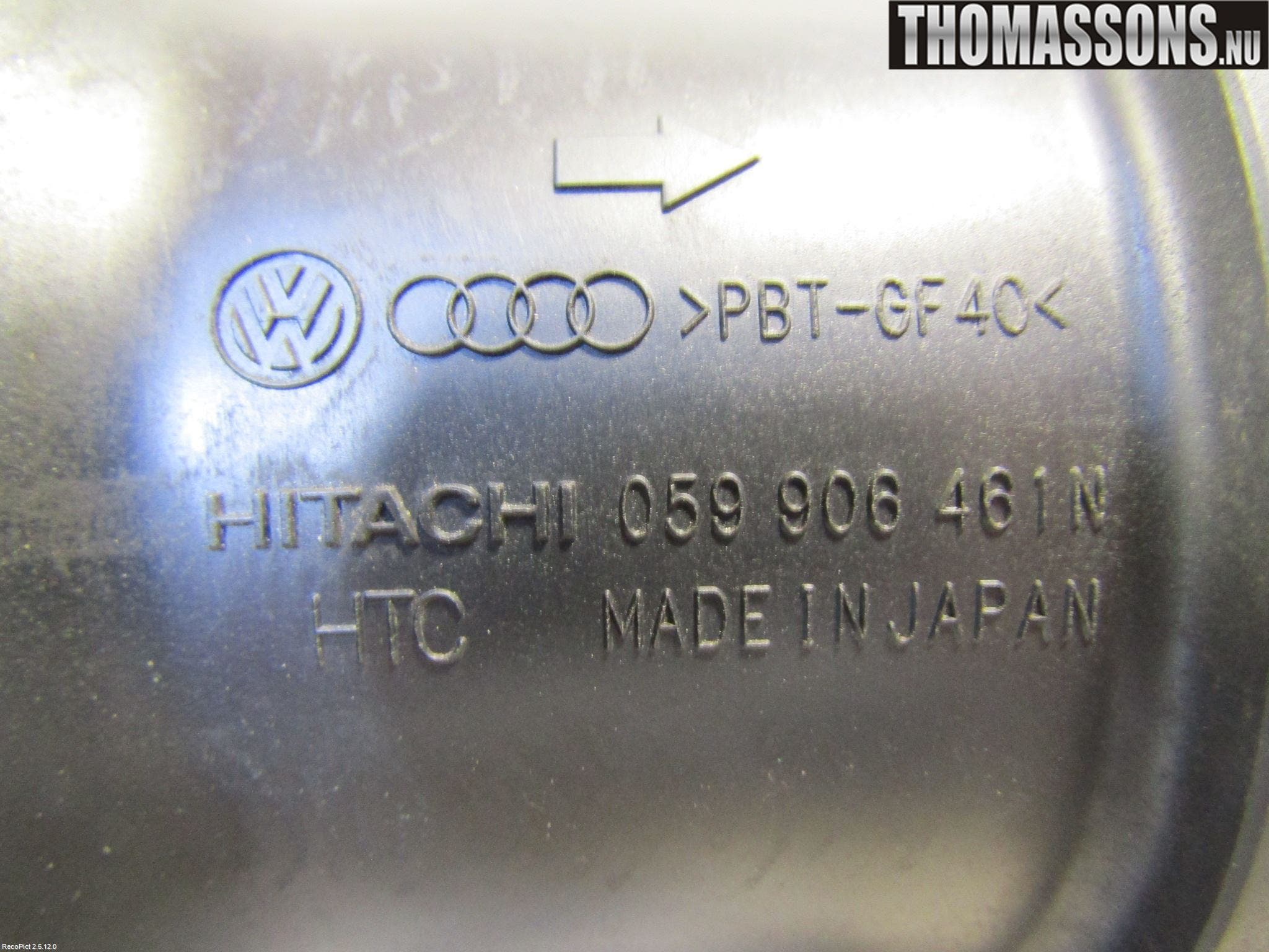 Audi A4/S4 08-11 Injluftmassamätare