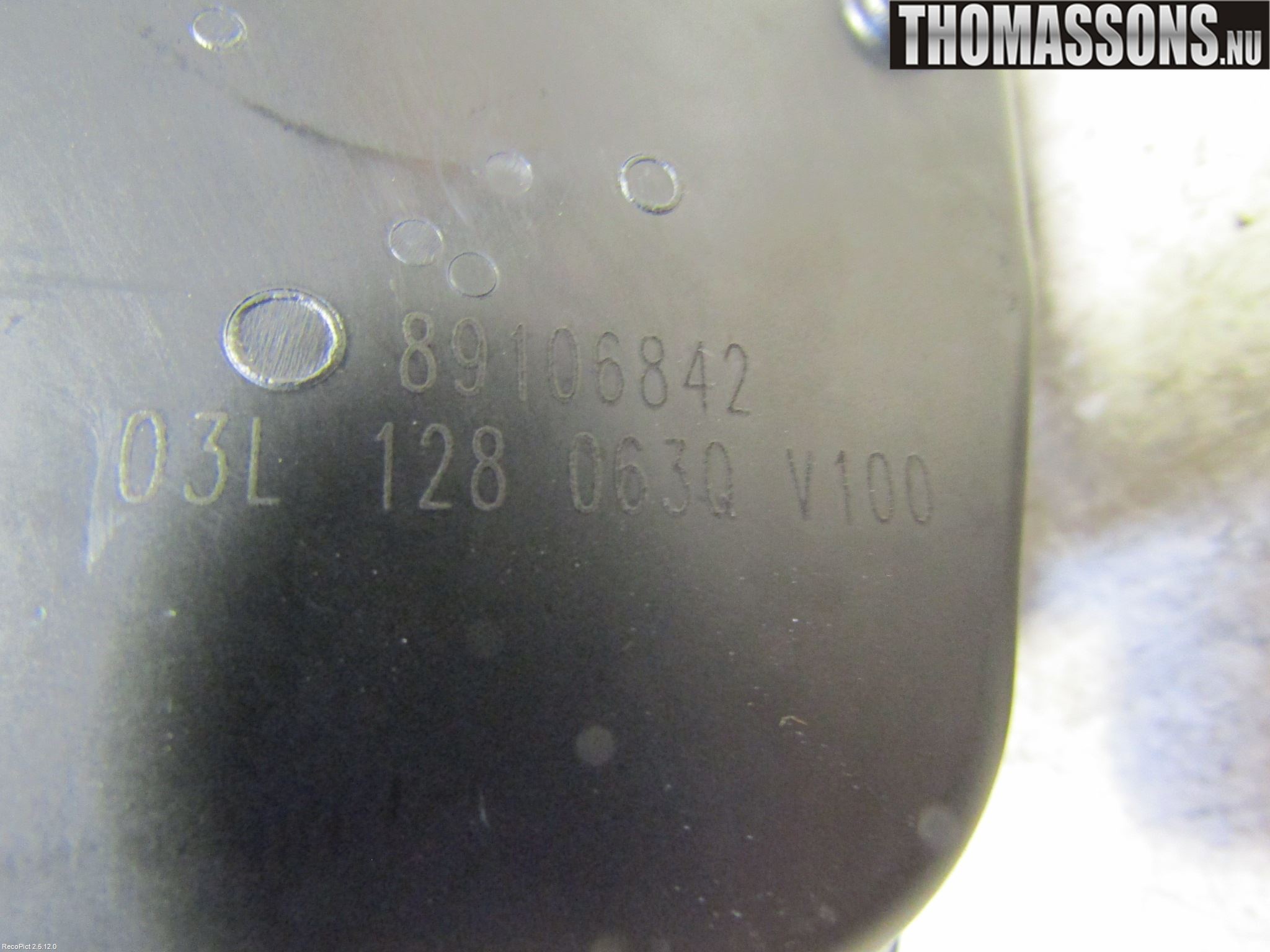 Volkswagen VW GOLF VI 09-13 Injspjällhus