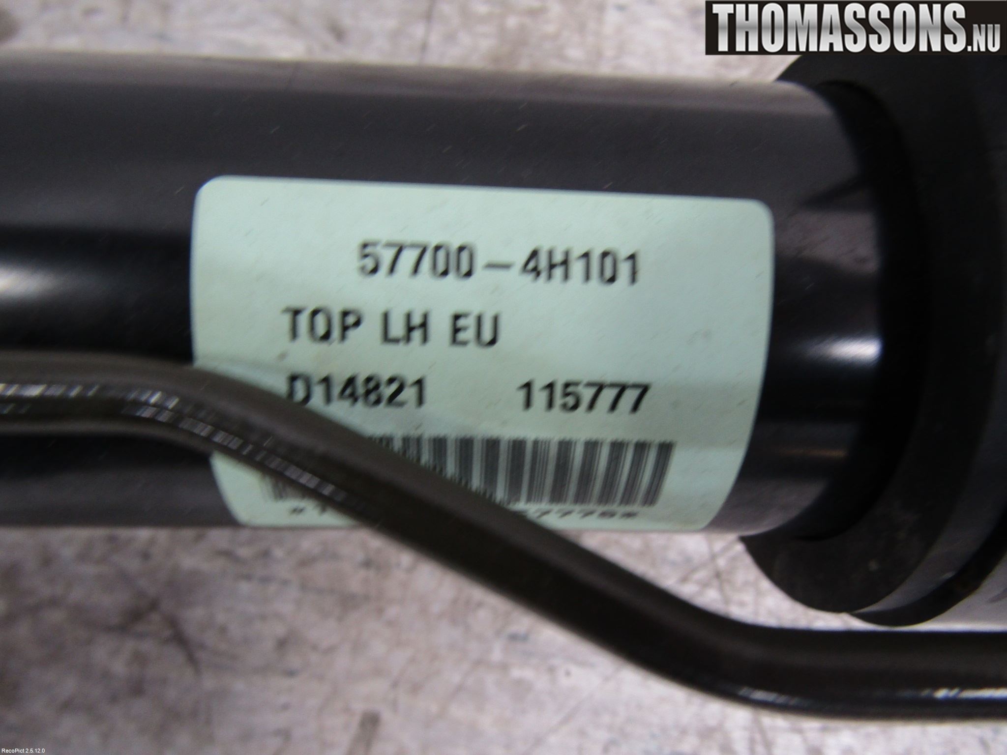 Hyundai H-1/STAREX 08-21 Styrväxel Servo -Snäcka