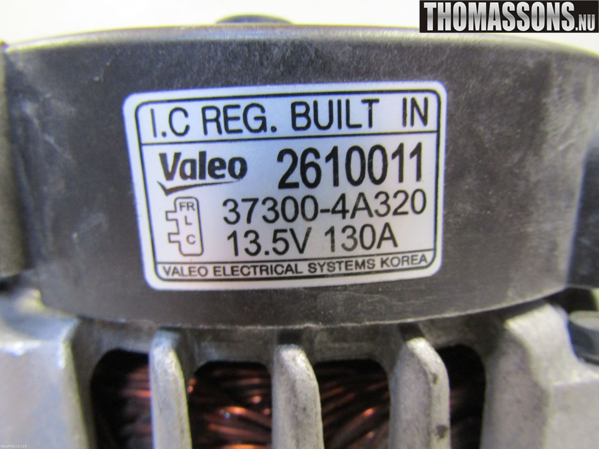 Hyundai H-1/STAREX 08-21 Generator