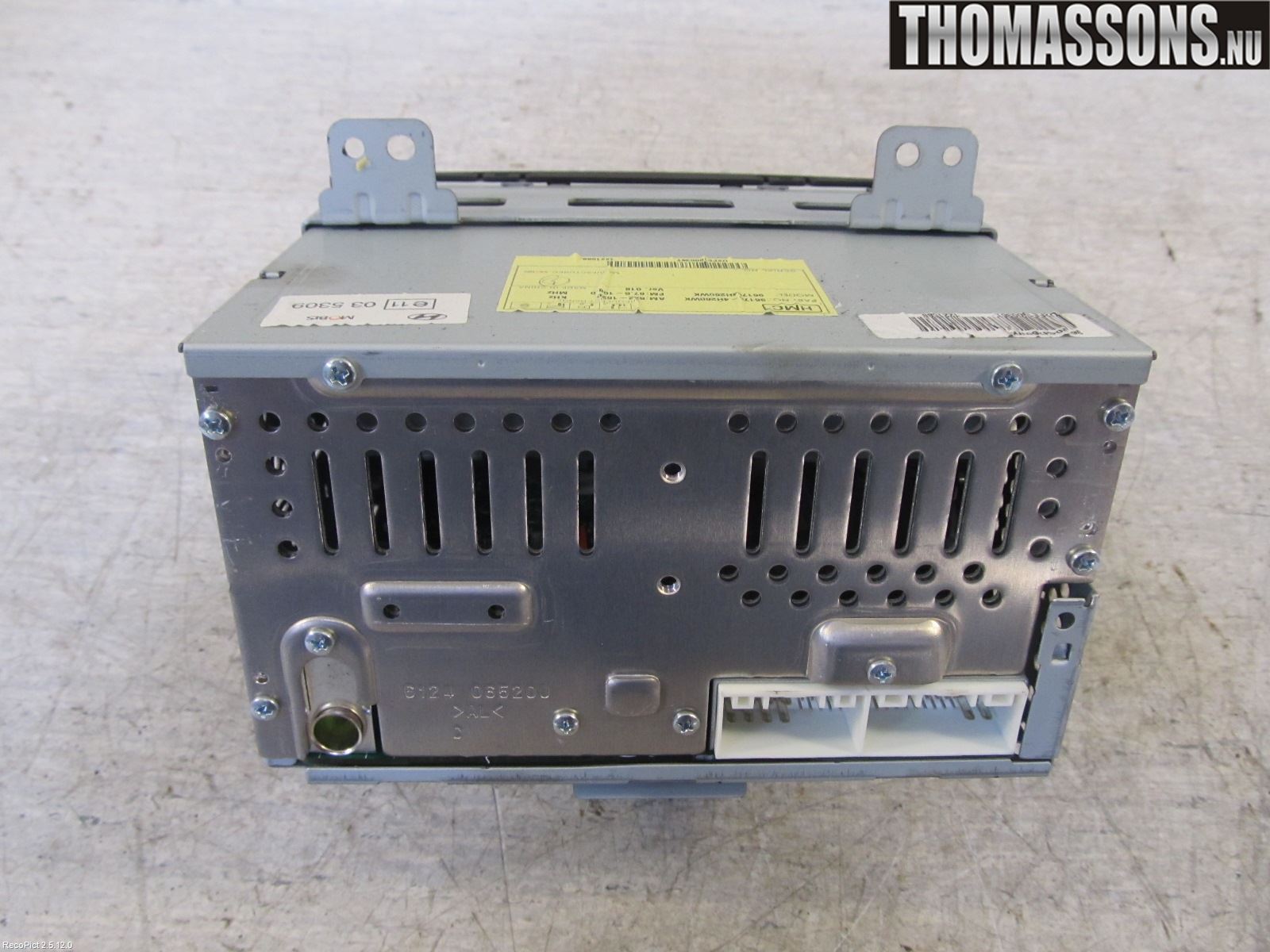 Hyundai H-1/STAREX 08-21 Radio