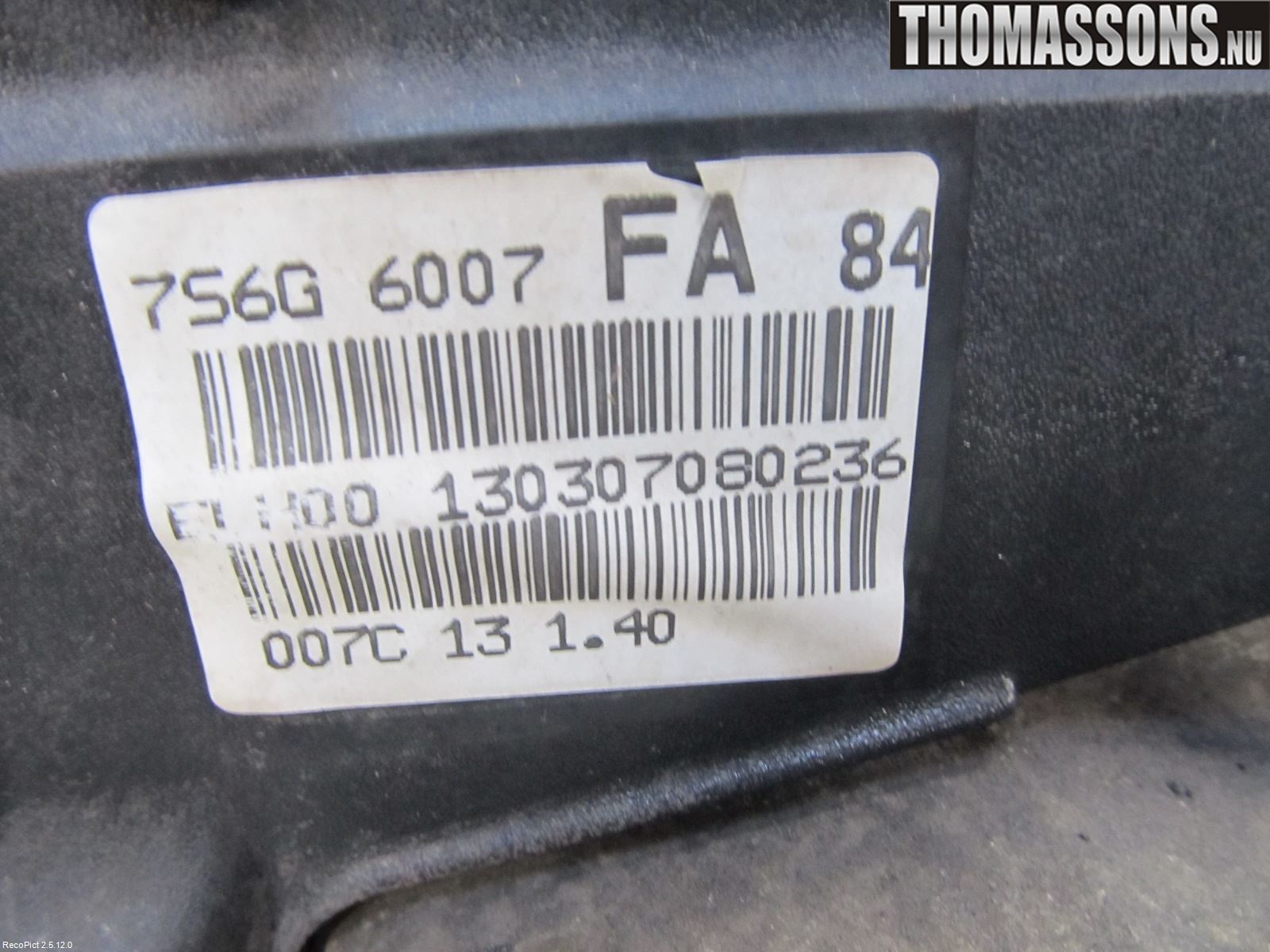 Ford FIESTA     06-08 Motor Bensin